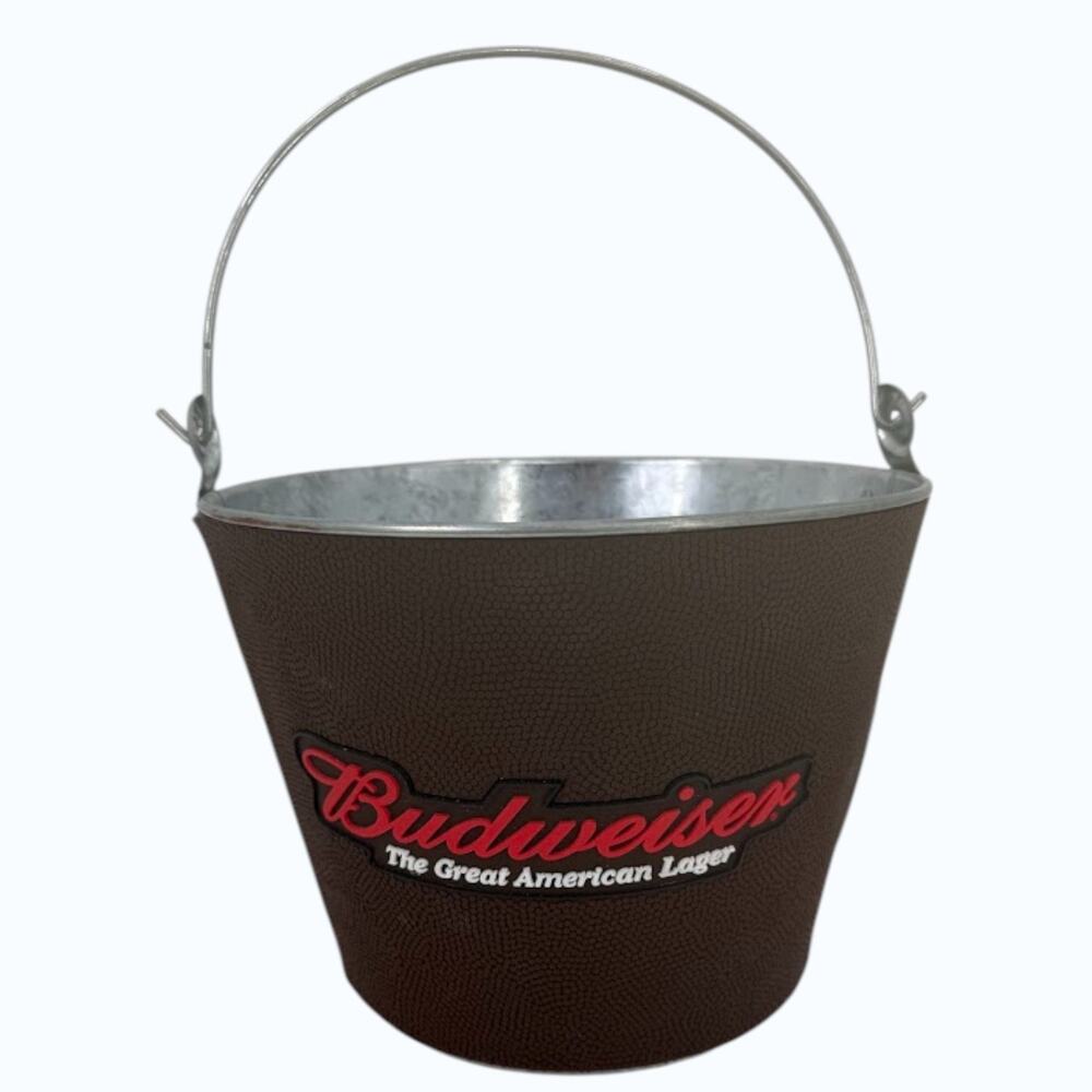 49ers Budweiser Beer Bucket NFL Tailgate Man Cave Bar Decor - Picture 3 of 8